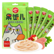 PLUS会员：Wanpy 顽皮 果饭儿 猫条 鸡肉味 12g*5条