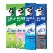 88VIP:DARLIE 好来  牙膏 超白茶倍健套装   190g*4支