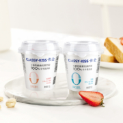 CLASSY·KISS 卡士 无添加原味风味发酵酸奶 110g*18杯