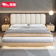 JING TENG 景腾 悬浮单床 1.8/1.5*2米 标准款 白蜡木+感应灯