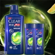 限地区:清扬（CLEAR）男士去屑洗发水清爽控油型700g*2件