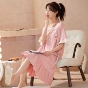 概率券、京喜APP：HANMIAN 韩米安 女士家居服睡裙 22071