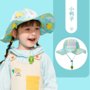 科学防晒！kocotree kk树 儿童夏季防晒帽