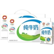 88VIP：伊利 无菌砖纯牛奶250ml*24盒/整箱*2箱
