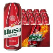 WUSU 乌苏啤酒 红乌苏500ml*12听