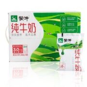 MENGNIU 蒙牛 全脂纯牛奶 200mL*16袋