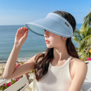 玖霖！新款夏季大檐空顶太阳帽