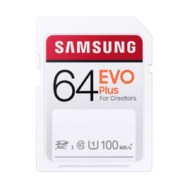 20点！SAMSUNG 三星 EVO PLUS SD内存卡 64GB