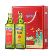 plus会员、概率券：BETIS 贝蒂斯 西班牙原装进口 橄榄油礼盒 食用油 500ml*2瓶