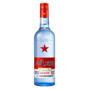 概率劵：红星二锅头 蓝瓶绵柔8陈酿 清香型 白酒 53度 750ml*2件