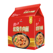京东特价app：统一 方便面  袋装  红烧牛肉100g*5袋