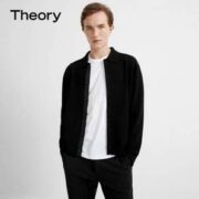 国内3200元！2023年春款！Theory 希尔瑞 Cameron Crd.x 男士美利奴羊毛针织开衫M0881704 直邮含税到手￥1263.55