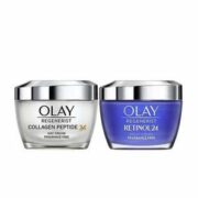 Olay 玉兰油 新生塑颜胶胶原蛋白肽24日霜50mL+视黄醇夜间保湿霜晚霜50mL
