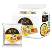 京东特价app、需抢券、概率券：康师傅 汤大师 枸杞花椒炖鸡面5连包