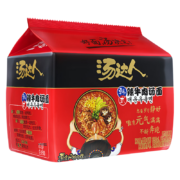 京喜APP、需抢券：汤达人 韩式辣牛肉汤面 125g*5袋