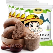京东特价app：野三坡 黑全麦面粉500g*5袋 面包粉