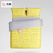 LOVO 乐蜗家纺 唤醒新生活 床上四件套 1.5m床(适配200*230cm被芯)