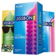jissbon 杰士邦 安全套 3D大颗粒组合 22只