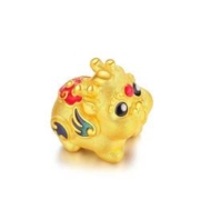 PLUS会员、需抢券：CHJ JEWELLERY 潮宏基 貔貅足金转运珠 SHG30000754 0.3g 小版