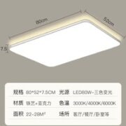 ARROW 箭牌照明 LED吸顶灯 80公分三色80瓦适30平内