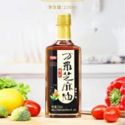 商超同款，万弗 100%纯正芝麻油 220ml*2件
