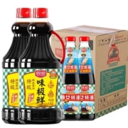 88VIP：厨邦 酱油定制装 味极鲜 1.63L*2瓶+渔女蚝油 490g*2瓶