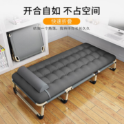 午憩宝 折叠三脚床 灰色 赠送舒适棉垫