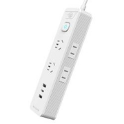 AIKEDUN艾克盾 U8421 新国标主动灭火插排 6插位+2USB+1Type-c