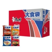 88VIP：康师傅 方便面 大食袋红烧+酸辣+香辣+鲜虾整箱20袋装*2件
