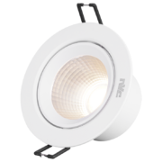 20点开始：NVC Lighting 雷士照明 led射灯 5W三色 漆白 开孔75-85mm