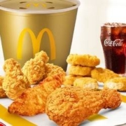 聚划算百亿补贴：McDonald's 麦当劳 炸鸡天团桶 赠中可乐1杯 单次券