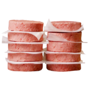 真牛馆 原切和牛 牛肉汉堡饼 10片装 1KG