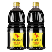千禾 特级生抽酱油1.28L*2瓶
