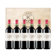 PLUS会员、需抢券：LAFITE 拉菲 罗斯柴尔德 红葡萄酒 750ml*6 六支木箱装