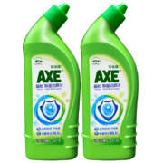 京喜特价app：斧头牌（AXE） 晶怡洁厕液500g 厕所马桶清洁剂除垢洁厕灵除菌 2瓶装