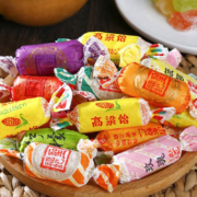京东特价APP、需抢券：圣福记 高粱饴拉丝软糖 500g