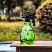 鲜花 气压式喷雾瓶  2L塔形绿色
