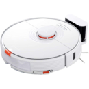 Roborock S7 机器人吸尘器带清洁功能,2500 Pa,机器人吸尘器,带 APP 控制,声音振动,适用于动物毛发,Aspira LiDAR 导航,持续180分钟(白色)