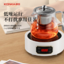 康佳（KONKA）电陶炉 电磁炉 家用煮茶茶炉智能光波电池炉台式家用迷你小型低噪煮茶炉 家用低辐射 1000W大火力