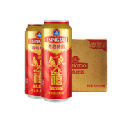 需首购礼金：青岛啤酒千禧临门500ml 6听  包邮