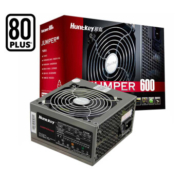 PLUS会员：Huntkey 航嘉 JUMPER 600 白牌（80%）非模组ATX电源 600W
