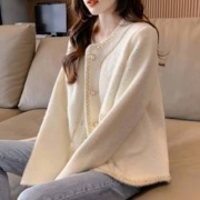 GCCG 女士小香风外套  针织开衫