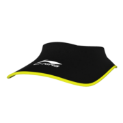李宁（LI-NING） 帽子棒球帽遮阳帽夏季户外运动跑步骑行空顶帽休闲出游钓鱼帽 黑色【 男女同款 不挑脸型】