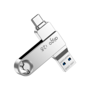 爱国者（aigo）128GB Type-C USB3.2 双接口手机U盘 U353 速存读取 多平台兼容