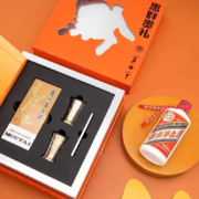 京东百亿补贴：茅台（MOUTAI）贵州茅台 酱香型白酒 53度 惠群贵礼200ml（银杯）