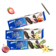 限地区、京喜特价：奥利奥 巧轻脆 薄片夹心饼干 4口味组合 380g*2件（部分地区买一赠一）
