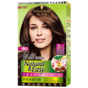 施华蔻（Schwarzkopf）怡然染发霜4.7/9可可棕色(草本染发剂 染发膏 遮白发)