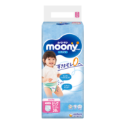 尤妮佳(moony)裤型拉拉裤畅透加大号尿不湿拉拉裤XL38片12-22kg女小内裤