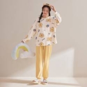 GUKOO 果壳 女士 家居服套装 小熊维尼系列 睡衣