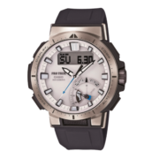 卡西欧（CASIO）PROTREK系列太阳能电波矿物质玻璃镜面多功能登山男表 PRW-70-7